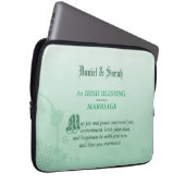 アイリ結婚ッシュの賛美祝い ラップトップスリーブ (正面右)