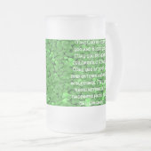 アイリ結婚ッシュ賛美ズカスタマイズのカスタマイズ2018 フロストグラスビールジョッキ (正面右)