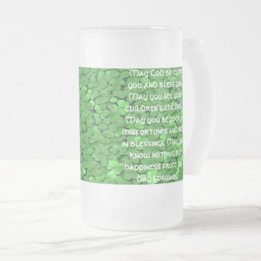 アイリ結婚ッシュ賛美ズカスタマイズのカスタマイズ2018 フロストグラスビールジョッキ (正面右)