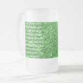 アイリ結婚ッシュ賛美ズカスタマイズのカスタマイズ2018 フロストグラスビールジョッキ (正面左)