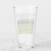 アイリ賛美ッシュのグリーンバレー写真 タンブラーグラス (裏面)