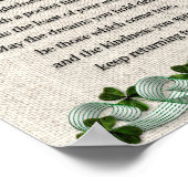 アイリ賛美ッシュの泡立て板 ポスター (角)