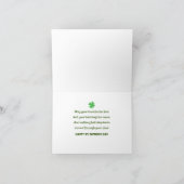 アイリ賛美ッシュの聖パトリックの日 カード (内部)