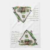 アイリ賛美ッシュの聖パトリックの日 キッチンタオル (縦)