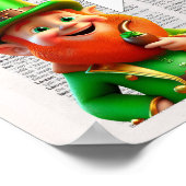 アイリ賛美ッシュの頭の上の屋根 ポスター (角)