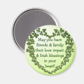 アイリ賛美ッシュハート磁石 マグネット (正面/裏面)