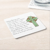 アイリ賛美ッシュII スクエアペーパーコースター (アングル)