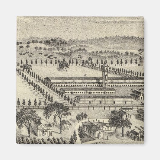 アイルシャーファーム マグネット (正面)