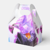 アイルス ウェディング ケーキ フェイバー ボックス パープル ライラック フラワー (裏面サイド)
