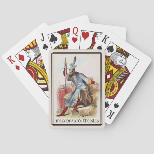 アイルス・マクドナルド・スコットランドのククラシックラン・マクドナルド トランプ (裏面)