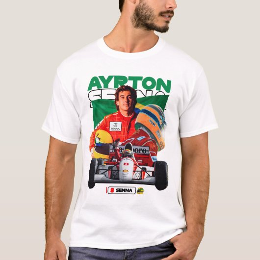 アイルトン セナ Tシャツ (正面)