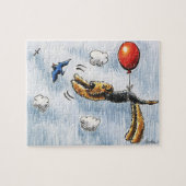 アイルバルーンエアデールテリア ジグソーパズル (横)