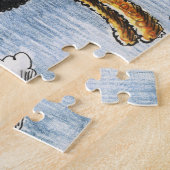 アイルバルーンエアデールテリア ジグソーパズル (側面)