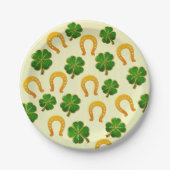 アイルランドおもしろい3Dウィムジー ペーパープレート (正面)