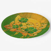 アイルランドおもしろい3Dウィムジー ペーパープレート (アングル)