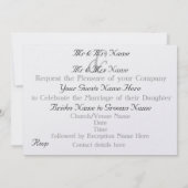 アイルランドおよびイタリアンハートフラグ結婚式招待状 招待状 (裏面)