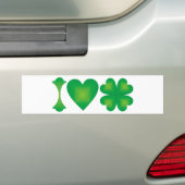 アイルランドが大好き バンパーステッカー (車上)