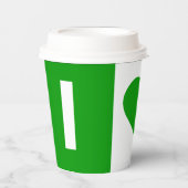 アイルランドが大好き  紙コップ (正面)