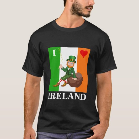 アイルランドが大好き Tシャツ (正面)