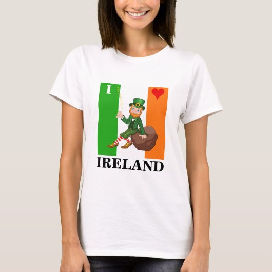 アイルランドが大好き Tシャツ (正面)