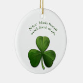 アイルランドことわざオンアイルランドデザイン製品 セラミックオーナメント (右)