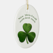 アイルランドことわざオンアイルランドデザイン製品 セラミックオーナメント (右)