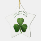 アイルランドことわざオンアイルランドデザイン製品 セラミックオーナメント (左)