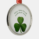 アイルランドことわざオンアイルランドデザイン製品 メタルオーナメント (右)
