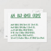 アイルランドことわざ ポストカード (正面/裏面)