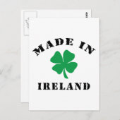 アイルランドで作られる ポストカード (正面/裏面)
