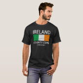 アイルランドとアイルランドの祖先コルク8 Tシャツ (正面フル)