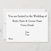 アイルランドとイタリアのハートフラグ招待状 招待状 (裏面)