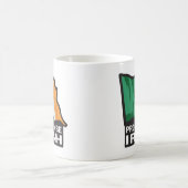 アイルランドに誇りを持つ コーヒーマグカップ (中央)