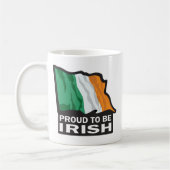 アイルランドに誇りを持つ コーヒーマグカップ (左)