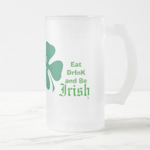 アイルランドに飲むこと フロストグラスビールジョッキ