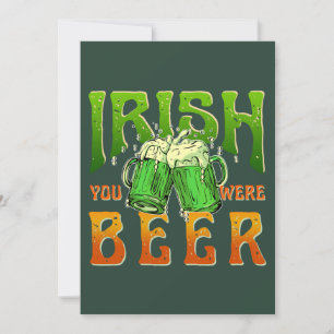 アイルランドのあなたはビールが面白い飲み物 シーズンカード