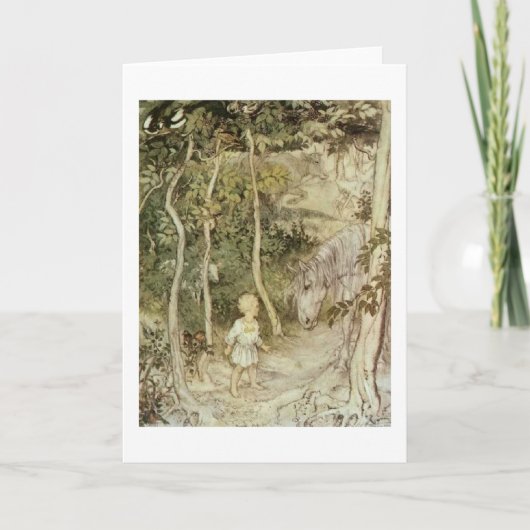 アイルランドのおとぎ話(中ブランク) カード (正面)