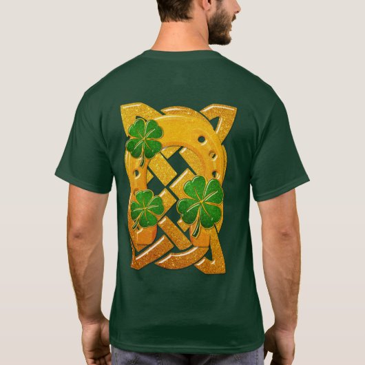 アイルランドのおもしろい3Dウィムジーすべて大人 Tシャツ (裏面)