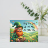 アイルランドのはがきの幸運 ポストカード (スタンド正面)