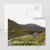 アイルランドのはがきを歓迎 ポストカード (正面/裏面)