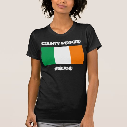 アイルランドのアイルランドのウェックスフォード県 Tシャツ (正面)