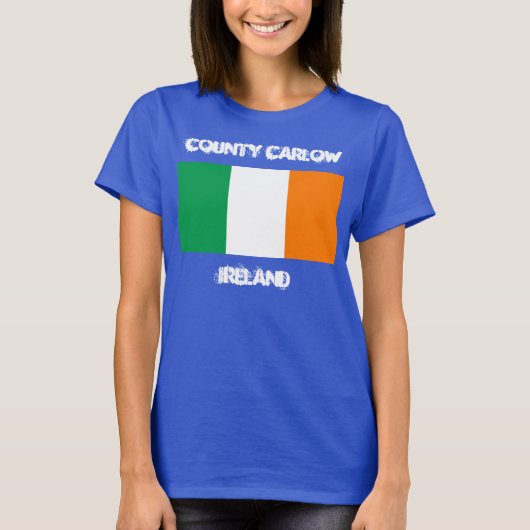 アイルランドのアイルランドのカロー県 Tシャツ (正面)