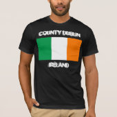 アイルランドのアイルランドのダブリン県 Tシャツ (正面)
