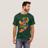 アイルランドのアイルランドTシャツ Tシャツ (正面フル)