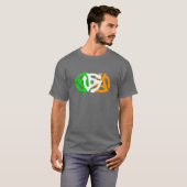 アイルランドのアダプタ Tシャツ (正面フル)