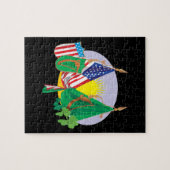 アイルランドのアメリカのプライド ジグソーパズル (横)