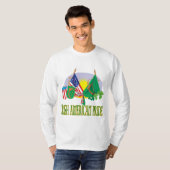 アイルランドのアメリカのプライド Tシャツ (正面フル)