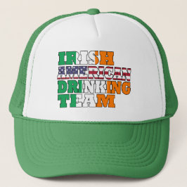 アイルランドのアメリカの飲むチーム キャップ