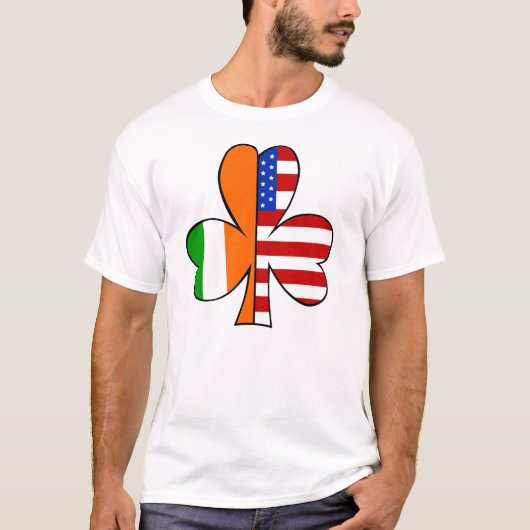 アイルランドのアメリカのTシャツ Tシャツ (正面)