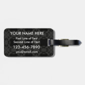 アイルランドのアメリカ人は手荷物ラベルを定着させます ラゲッジタグ (裏面横)